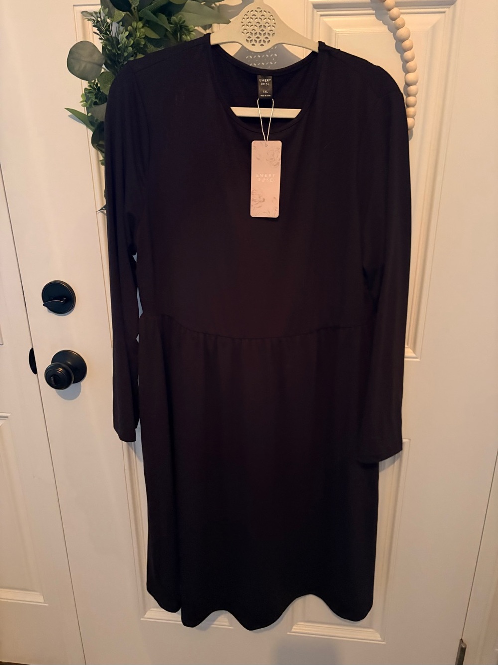 Long Sleeve Black Women's Dress by A New Day